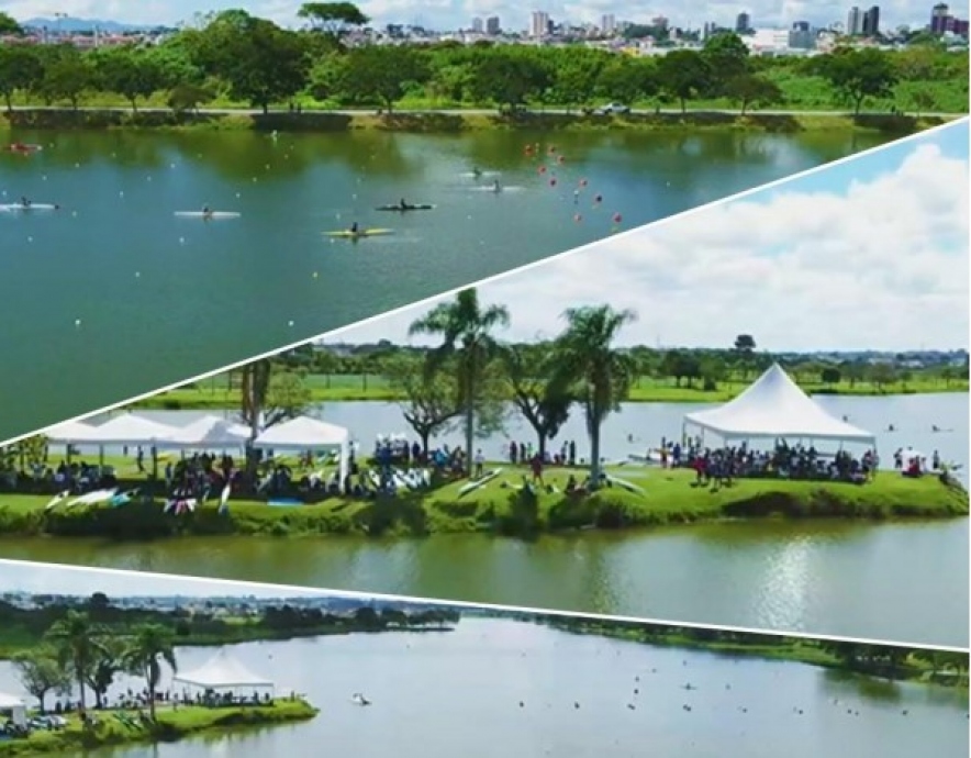 Canoe sprint venue compilation Curitiba