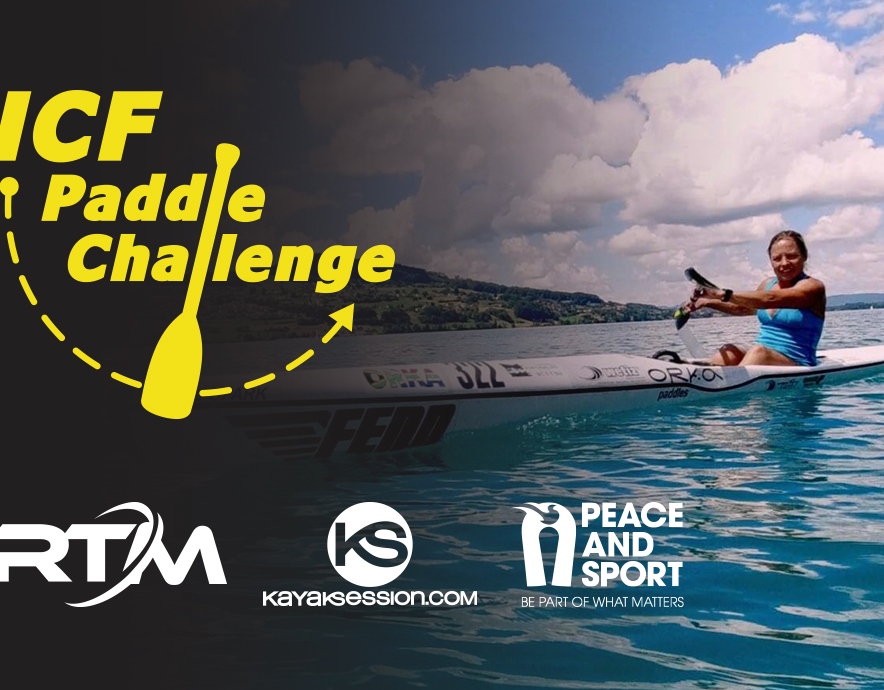 ICF Paddle Challenge Canoe Kayak Virtual Competition Online Entry Rotomond Kayak Session Peace and Sport Charity