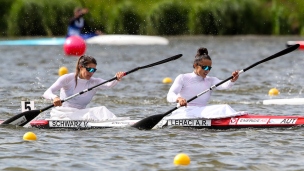 2019 ICF Sprint World Cup 1 Poznan Poland Ana Roxana LEHACI-Viktoria  SCHWARZ Austria