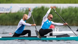 2022 ICF Canoe Sprint &amp;amp;amp;amp; Paracanoe World Cup Poznan Poland Nicolae CRACIUN, Daniele SANTINI