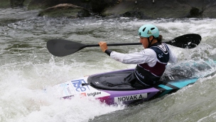 ICF Canoe Slalom World Cup Pau France Ajda Novak