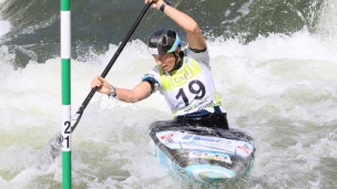 2021 ICF Canoe Kayak Slalom World Cup La Seu D&#039;urgell Spain Alja Kozorog