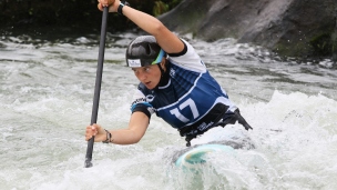 ICF Canoe Slalom World Cup Pau France Alja Kozorog