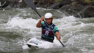 ICF Canoe Slalom World Cup Pau France Ana Satila