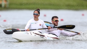 2021 ICF Canoe Sprint World Cup Szeged Anna LUCZ, Kolos CSIZMADIA