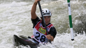 2021 ICF Canoe Kayak Slalom World Cup La Seu D&#039;urgell Spain Antonia Oschmautz