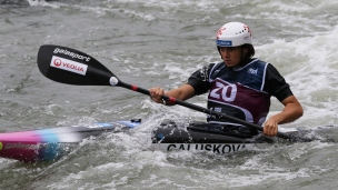 ICF Canoe Slalom World Cup Pau France Antonie Galuskova