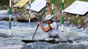 2021 ICF Canoe Kayak Slalom World Cup La Seu D&#039;urgell Spain Benjamin Savsek