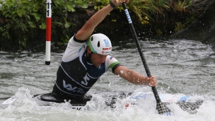 ICF Canoe Slalom World Cup Pau France Benjamin Savsek