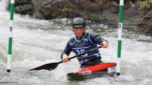 ICF Canoe Slalom World Cup Pau France Bethan Forrow