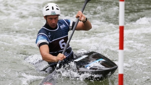 ICF Canoe Slalom World Cup Pau France Boris Neveu