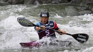 ICF Canoe Slalom World Cup Pau France Camille Prigent