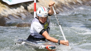 2021 ICF Canoe Kayak Slalom World Cup La Seu D&#039;urgell Spain Cedric Joly