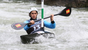 ICF Canoe Slalom World Cup Pau France David Llorente