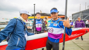 2019 ICF Stand Up Paddling (SUP) World Championships Qingdao China Day 1: Long Distance