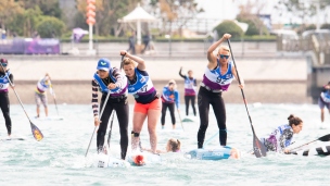 2019 ICF Stand Up Paddling (SUP) World Championships Qingdao China Day 1: Long Distance