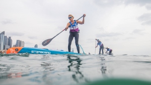 2019 ICF Stand Up Paddling (SUP) World Championships Qingdao China Day 1: Long Distance