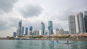 2019 ICF Stand Up Paddling (SUP) World Championships Qingdao China Day 1: Long Distance