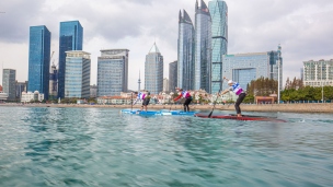 2019 ICF Stand Up Paddling (SUP) World Championships Qingdao China Day 1: Long Distance