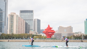 2019 ICF Stand Up Paddling (SUP) World Championships Qingdao China Day 1: Long Distance