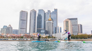 2019 ICF Stand Up Paddling (SUP) World Championships Qingdao China Day 1: Long Distance