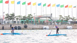 2019 ICF Stand Up Paddling (SUP) World Championships Qingdao China Day 1: Long Distance