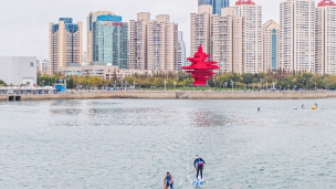 2019 ICF Stand Up Paddling (SUP) World Championships Qingdao China Day 1: Long Distance