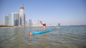 2019 ICF Stand Up Paddling (SUP) World Championships Qingdao China Day 3: Technical Races