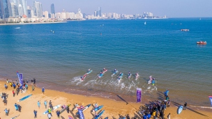 2019 ICF Stand Up Paddling (SUP) World Championships Qingdao China Day 3: Technical Races