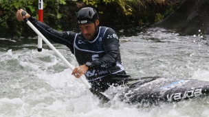 ICF Canoe Slalom World Cup Pau France Denis Gargaud hanut