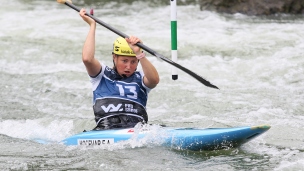 ICF Canoe Slalom World Cup Pau France Eva Alina Hocevar