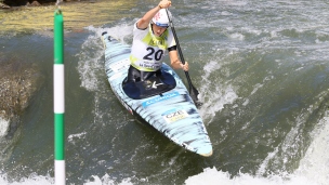 2021 ICF Canoe Kayak Slalom World Cup La Seu D&#039;urgell Spain Eva Rihova