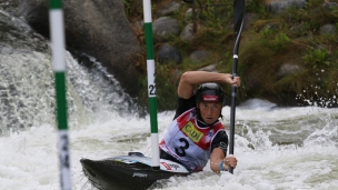 2021 ICF Canoe Kayak Slalom World Cup La Seu D&#039;urgell Spain Eva tercelj