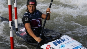 2021 ICF Canoe Slalom World Cup Pau, France Eva Tercelj