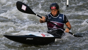 2021 ICF Canoe Slalom World Cup Pau, France Eva Tercelj