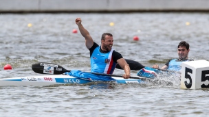 2019 ICF Sprint World Cup 1 Poznan Poland Filip SVAB-Ondrej BISICKY Czech Republic