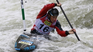 2021 ICF Canoe Kayak Slalom World Cup La Seu D&#039;urgell Spain Fiona Pennie