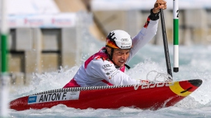 2019 ICF Canoe Slalom World Cup 1 London Franz ANTON Germany