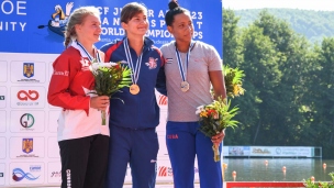 100 c1 junior women 200m 2017 icf canoe sprint junior u23 world championships pitesti romania