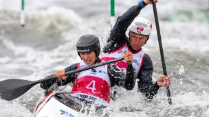 2018 ICF Canoe Slalom World Cup 2 Krakow Aleksandra STACH - Marcin POCHWALA