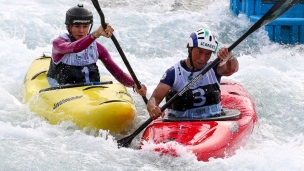 2018 ICF Canoe Extreme Slalom World Championships Rio Brazil Ana Satila BRA - Martina Wegman NED