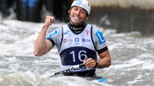 2018 ICF Canoe Slalom World Cup 2 Krakow David Florence GBR