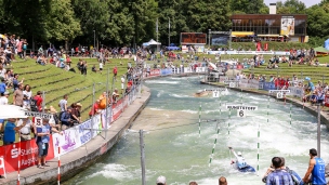 2018 ICF Canoe Slalom World Cup 3 Augsburg Germany EIS Kanal