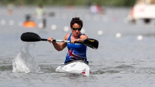 2018 ICF Canoe Sprint World Cup 1 Szeged Hungary Emma Wiggs GBR