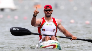 2018 ICF Canoe Sprint World Cup 1 Szeged Hungary Fernando Pimenta POR