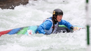 2018 ICF Canoe Slalom World Cup 3 Augsburg Germany Katerina Kudejova CZE