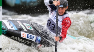 2018 ICF Canoe Slalom World Cup 2 Krakow Lucie BAUDU FRA