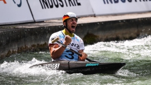 2018 ICF Canoe Slalom World Cup 3 Augsburg Germany Sideris Tasiadis GER