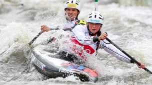 2018 ICF Canoe Slalom World Cup 2 Krakow Sona STANOVSKA - Jan BATIK