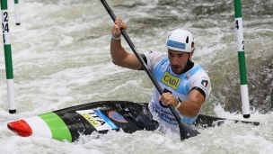 2021 ICF Canoe Kayak Slalom World Cup La Seu D&#039;urgell Spain Giovanni DeGennaro